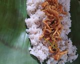 Foto langkah ke 10 dari resep Nasi Bakar/ Nasi Bakar Ayam Kemangi Masak Magicom.