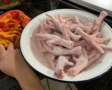 รูปขั้นตอนการทำที่ 1 ของ ขนมจีนตีนไก่