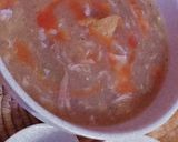 A picture of step 8 of Restaurant Style Chicken Hot And Sour Soup.