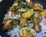 A picture of step 3 of Spicy Bombay Chicken Biryani.