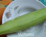 Snake gourd masala fry recipe step 1 photo