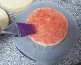 Foto del paso 4 de la receta Tarta de fresas y nata con bizcocho japonés, Sin gluten