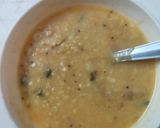 A picture of step 4 of Masala oats.