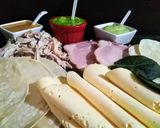 Foto del paso 1 de la receta: Wraps de Pollo y Cerdo Ahumado 👍🇵🇪