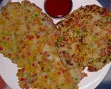 A picture of step 5 of Suji ka chilla.