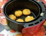 A picture of step 3 of Air Fryer Broken Wheat Patties / Dalia patties.