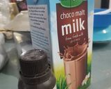 Foto langkah ke 1 dari resep Es susu cokelat rhum / chocolate Rhum milk.