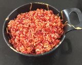 A picture of step 7 of Nourishing and Colourful Beetroot Gajar Pulav.