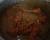 A picture of step 7 of South indian mutton leg curry.