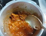 A picture of step 1 of Mutton spinach.