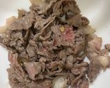 Hình bước làm 3 của món Măng Xào Thịt Bò