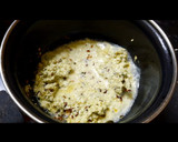 A picture of step 3 of Drumstick curd curry.