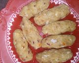 A picture of step 4 of Yam kebab.
