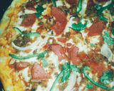 صورة لخطوة 4 من وصفة بيتزا اللحم 🍕 😉