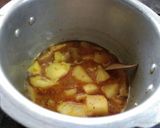 A picture of step 3 of Aloo Curry with Onion Seeds poori.