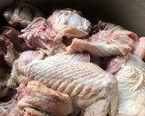 A picture of step 1 of Fried turkey.