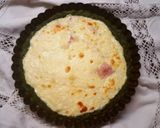 Foto del paso 2 de la receta: Tarta de jamón y queso en masa verde de espinacas