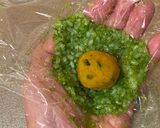 A picture of step 8 of Japanese Kawaii Kabocha Mochi.