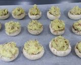A picture of step 12 of Stuffed mushrooms with sweet potato and crispy Iberian ham.