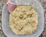 Foto del paso 2 de la receta: 🍌🍫 Budín de banana, avena, coco y chocolate. Postre frío sin harinas, sin azúcar añadido 🍫🍌