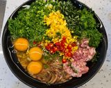 Hình bước làm 1 của món Chả rươi 🪱🪱🪱🪱