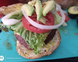 Foto del paso 10 de la receta: Hamburguesa con papas completamente casera