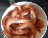 Foto del paso 1 de la receta: Tallarines salteados con camarones