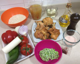 Foto del paso 1 de la receta: Arroz con setas y verduras