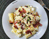 Foto del paso 6 de la receta: Rigatoni cremoso de mascarpone y crujiente de bacon