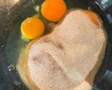 Foto del paso 2 de la receta: Bizco-blondie de manzana y canela con cobertura de queso crema en freidora de aire