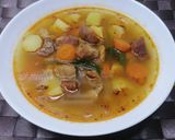 Krumpligulyás recept fázis 6 fotója