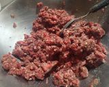 Foto del paso 1 de la receta: Milanesas de carne picada al horno con puré de papas