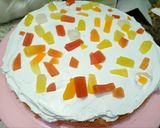 A picture of step 8 of Cocktail cream cake 🎂.