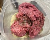 A picture of step 4 of Mozzarella Meatloaf.