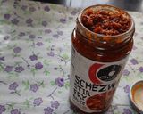 A picture of step 7 of Chinese shezwan sauce.