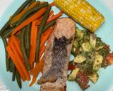 Foto del paso 3 de la receta: Salmón con vegetales