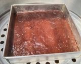 Foto langkah ke 5 dari resep 695.Brownies Kukus Potong.