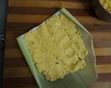 A picture of step 5 of Salsa stuffed Corn Tamales.