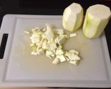 Foto del paso 1 de la receta Tortilla de calabacín y pechuga de pavo