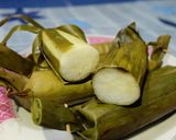 Foto langkah ke 4 dari resep Lontong Daun.