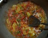 A picture of step 2 of Vegetable rice.