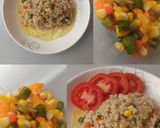 Foto langkah ke 4 dari resep Nasi Goreng Sayuran.