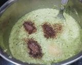 A picture of step 4 of Spinach Moong Dal Chilla.