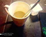 Hình bước làm 3 của món Sữa chua vị cafe