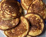 A picture of step 5 of PLANTAIN pancakes 🥞.