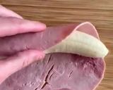 Une image de l'étape 2 de Banane au jambon blanc.