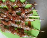 Foto langkah ke 2 dari resep Sate Udang Pedas Manis.