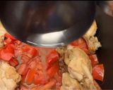 Foto del passaggio 3 della ricetta Pollo al pomodoro e cipolla ricetta di riciclo