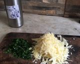 Foto del paso 1 de la receta: Pizza de pescado con ensalada de papas ❣️