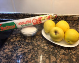 Foto del paso 1 de la receta: Tarta de manzana con crema pastelera al aroma de anís estrellado sin gluten, sin lactosa